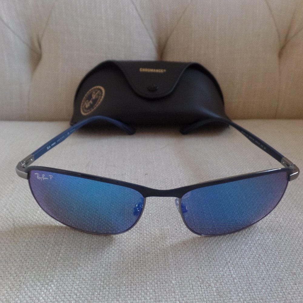 Authentic Ray Ban RB3671 Chromance Polarized 60-16